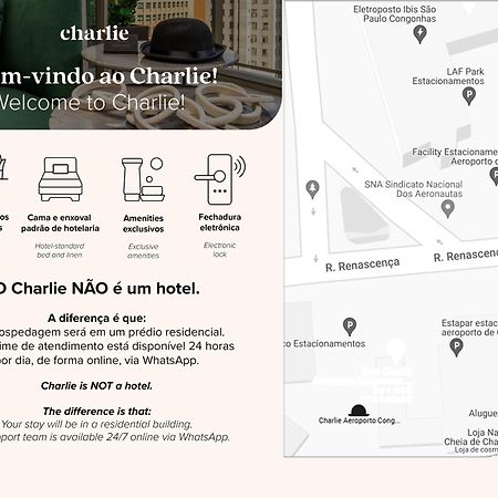 Charlie Aeroporto Congonhas Cgh Apartment Sao Paulo Exterior photo